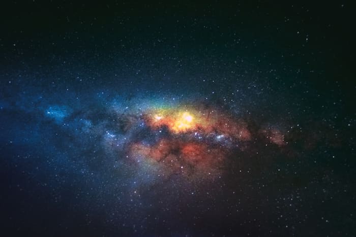 Galactic core poster