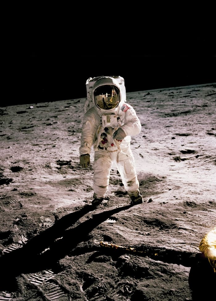 Apollo 11 visor poster